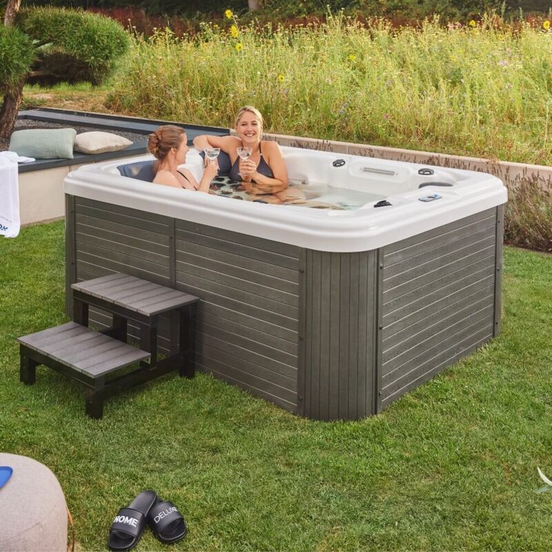 Pannello Laterale per Vasca Idromassaggio Jacuzzi Silk 70 cm Cemento