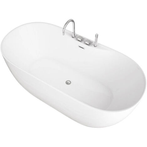 HOME DELUXE - Vasca da bagno con rubinetteria LENI - 170 x 80 cm