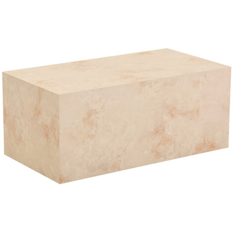 HOME DELUXE - Tavolino in marmo AMIRI L Colore: arenaria, Dimensioni: 95 x 40 x 50 cm