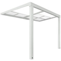 HOME DELUXE - Terrazza sul tetto SOLIS DELUXE Colore: Bianco, Dimensioni: 290 x 295 x 233/272 cm