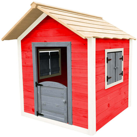Home Deluxe - Casa de juegos DAS KLEINE SCHLOSS - 106 x 111 cm Rojo