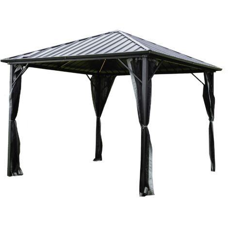 Home Deluxe - Pabellón Solar LED AZUR - 300 x 270 cm (1/5)