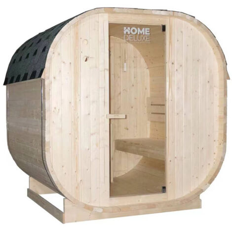 Home Deluxe - Sauna exterior CUBE  Talla: L