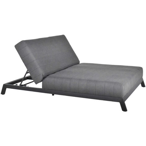 Home Deluxe - Tumbona VALENCIA con respaldo regulable - 203 x 144 cm (1/5)