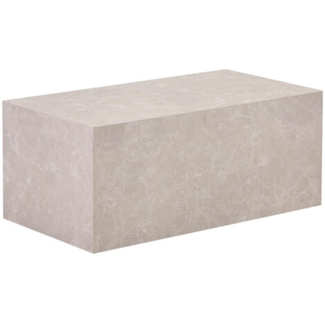 Home Deluxe - Mesa de centro de mármol AMIRI L  Color: Beige, Tamaño: 95 x 40 x 50 cm (1/5)