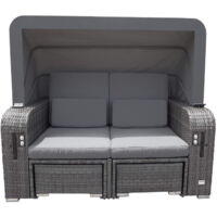 Home Deluxe - Silla de playa con función reclinable HOLBY Equipamiento: Sin funda para la lluvia