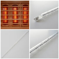 Home Deluxe - Radiadores de espectro completo sin cable RAHAT (Q y W )
