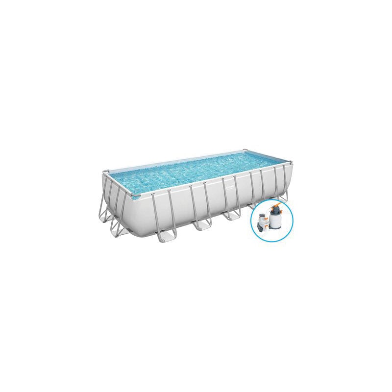 PISCINA POWER STEEL 5612B BESTWAY FILTRO SABBIA LT/H 5.678 CM 640X274 H.CM 132