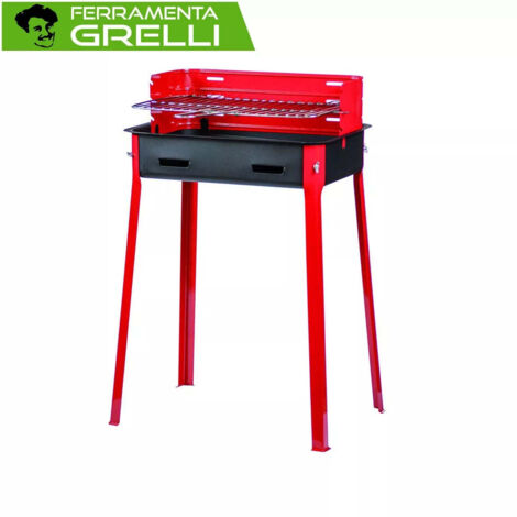 Barbecue a Carbonella Acciaio Portatile Griglia Carbone BBQ da Esterno Giardino (1/3)