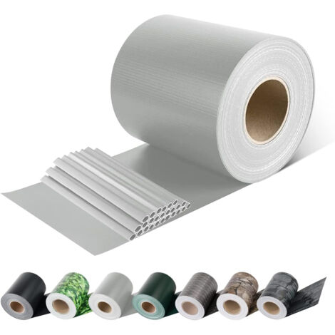FASCIA COPRENTE RINGHIERE EFFE GRIGIO CHIARO H.CM 19 MT 35 + 20 CLIPS