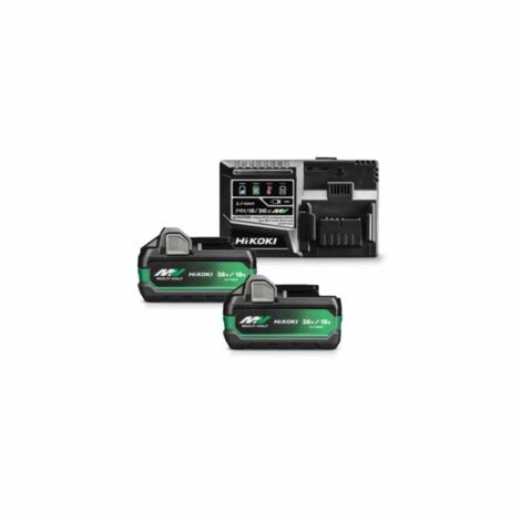 HIKOKI/HITACHI PACK BATTERIA UC18YSL3WHZ MULTIVOLT+CARICATORE