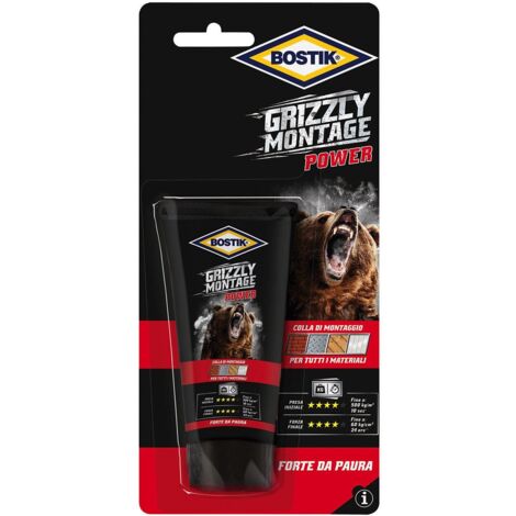 Bostik Grizzly Montage colla di montaggio Blister 100g (1/4)