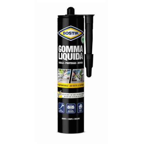 BOSTIK GOMMA LIQUIDA 310ML ACCESSORI FAI DA TE BRICOLAGE