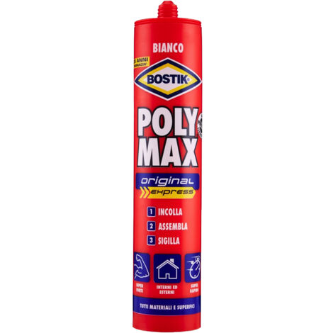 Bostik Polymax Original Express Cartuccia  Poly Max Bianco