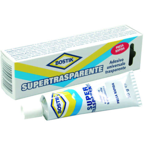 Bostik ADESIVO UNIVERSALE SUPERTRASPARENTE 125GR ASTUCCIO