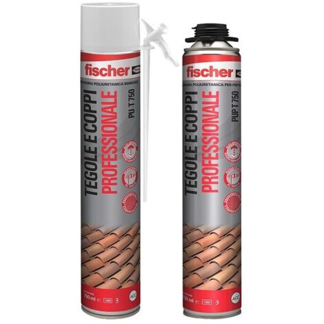 SCHIUMA POLIURETANICA COPPI E TEGOLE FISCHER MANUALE ML 750