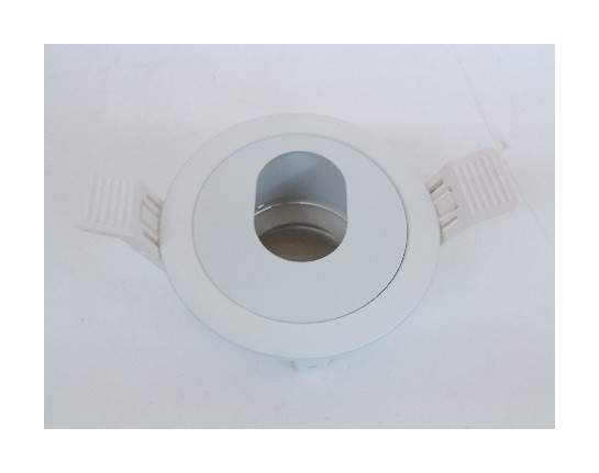 Spot encastrable blanc anti-éblouissement asymétrique IP20 LED GU10 -  ®