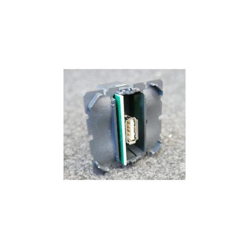 Mécanisme prise USB 2.0 Type A femelle à connecter sans enjoliveur ni plaque série Céliane LEGRAND