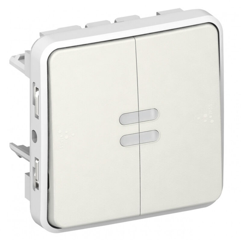 Lot De 6 Modules Va-et-vient Blanc étanches Legrand Plexo 069611 - Neufs
