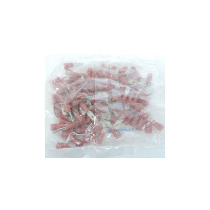 Lot de 10 fiches mâles 2P 6A latérales - Noir - Zenitech Lot de 10 fiches mâles 2P 6A latérales - Noir - Zenitech