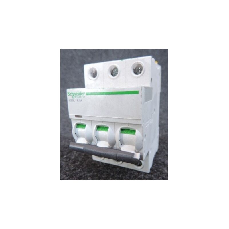Disjoncteur 3P 1A courbe K Acti9 iC60L SCHNEIDER A9F95301