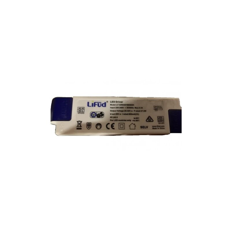 Driver LED LiFud 40W – 220-240V / 25-42V / 950mA – Transformateur – Neuf
