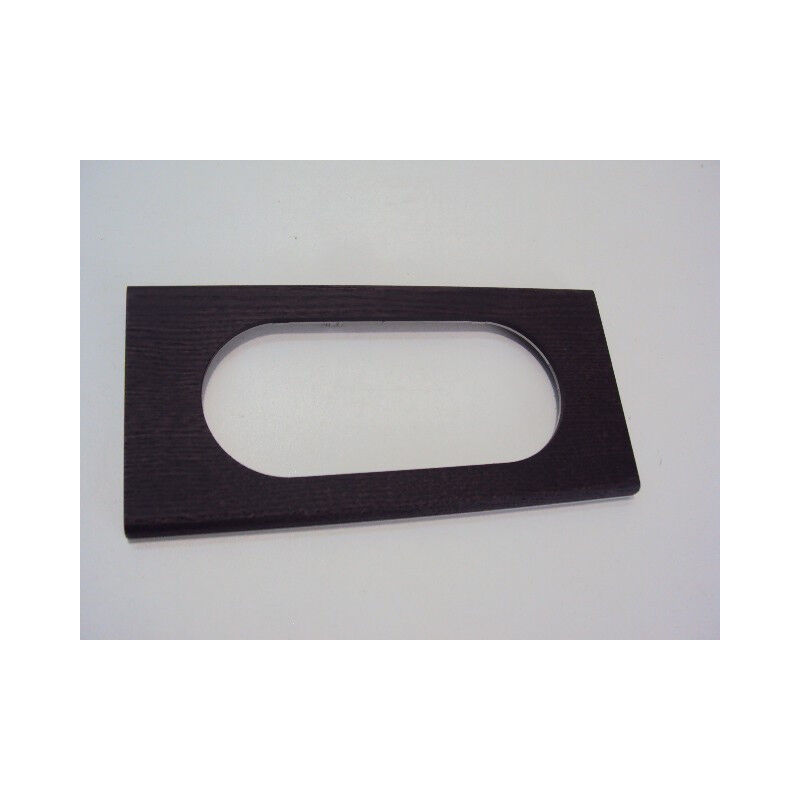 Plaque 4/5 modules 2 postes matiere wengue CELIANE LEGRAND 069205