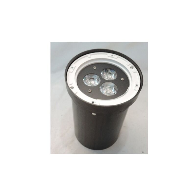 Spot LED encastré de sol extérieur inox 230V 12 W - Terra 12