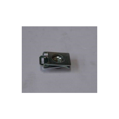 Lot De 5 Clips-écrous Et 5 Vis - Diamètre 5 Mm, Longueur Filetage 1,5 Cm - Neuf