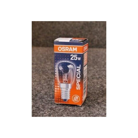 Ampoule POIRETTE claire 26X57 230V 25W E14 - 309637 - Orbitec