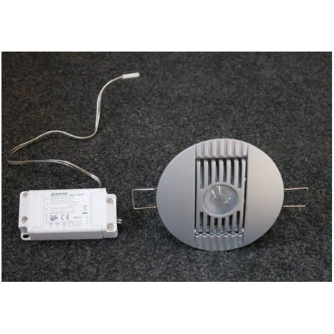 LED Recessed Luminaire White Select Aumus Individual Spot Round 105mm 90° 5W 700lm 230V Dimmable 2700 - 6500K Black