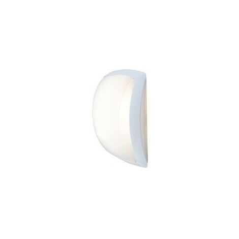 Hublot extérieur LED 24W polycarbonate blanc 320X320mm 4000K 2000lm 230V CL2 IK10 IP54 ATOLL C320 EBENOID 870246 (1/4)