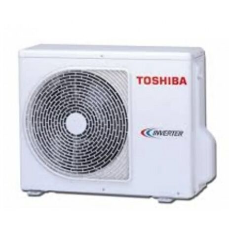 Toshiba – Climatiseur réversible monosplit 3.6KW – Unité extérieure R410A – 1200 BTU – Compresseur DC Twin-Rotary – Dimensions 550x780x290mm