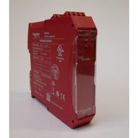 Extension controleur de securite modulaire 1 voie connecteur à vis Preventa XPSMCM SCHNEIDER (1/2)