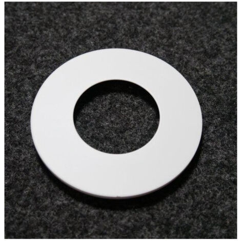 Collerette ronde blanche mate Ø 82mm pour spot encastrable LED'UP – Fixe en aluminium – Installation facile – Éclairage intégré moderne – Europole