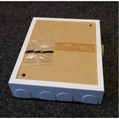 Tableau de distribution (tableautin) 125x150x35mm blanc démontable pour tubes Ø 16-20mm IK08 IP20 LEGRAND