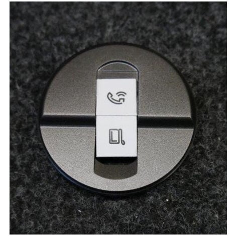 Enjoliveur gris graphite simple pour 1 prise RJ45 Celiane LEGRAND