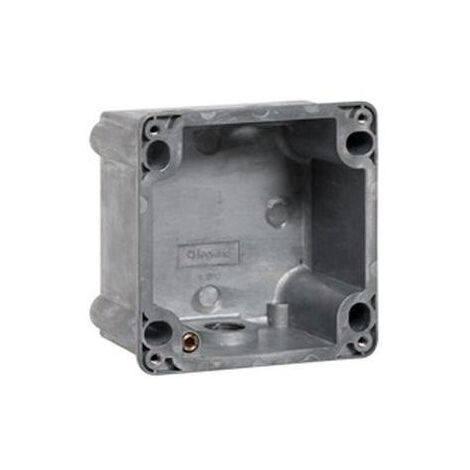Boitier saillie reversible métal pour prise socle 2P+T ou 3P+T 16A IP55 HYPRA LEGRAND 052059