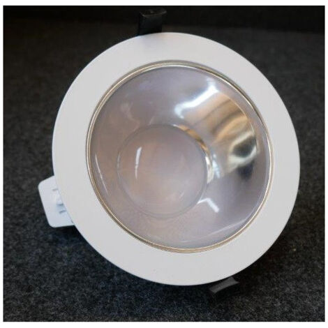 Plafonnier encastré LED 18W blanc fixe Ø 172mm CCT variable 3000-4000-5700K 1500-1700lm 70° alim 230V Hurricane TRAJECTOIRE (1/4)