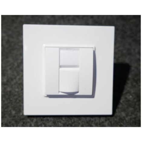 Prise reseau RJ45 cat 5E FTP blanc polaire complet avec support et plaque S-one ALTIRA SCHNEIDER