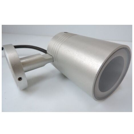 Projecteur extérieur LED 9W gris orientable 76x80mm Ø 50mm 4000K alim 700mA (non incl) 30° IP67 Macro FLOS 763717.39 (1/2)