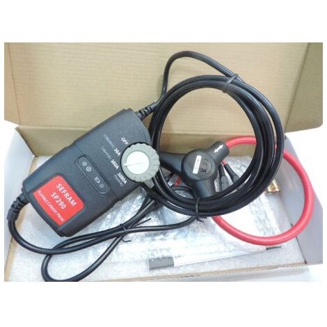 Capteur flexible de courant AC (30A-30A-3000A) autonome pour multimètre SEFRAM SP290