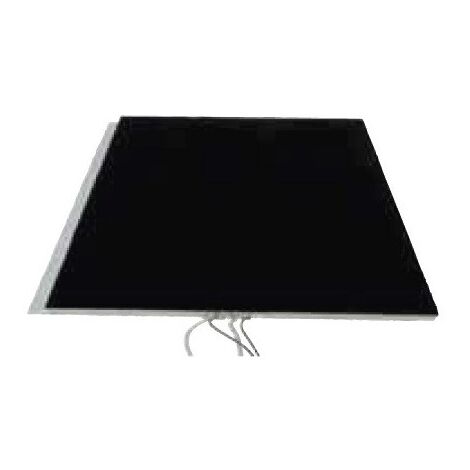 Dalle en feutrine noire 600X600mm à piquer (luminaire non incl) extra plate sans alimentation 12V IP44 DSIBAN TRAJECTOIRE 004585