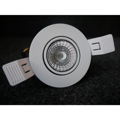 Spot encastrable LED 8W RGBW orientable Ø 82mm – Alimentation 12-24V DC – Optique 38° intérieur – IP20 pour éclairage intérieur – Europole (1/5)