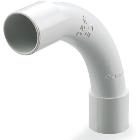 Coude à 90° gris Ø 32mm CL-321 pour raccord tube IRL d'installation ou fourreau (à l'unité)