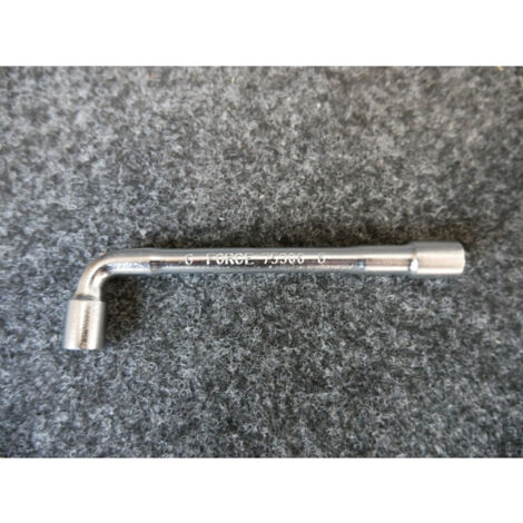 Clé à pipe 6 pans 6mm acier chromé non-isolée GS141-6