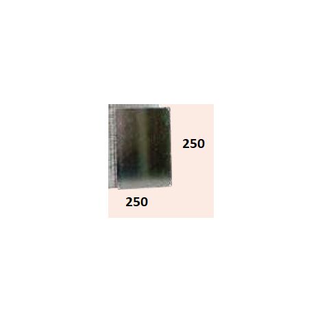 Platine métallique pleine 250x250mm acier galvanisé pour coffret 250x200mm GYSSEY