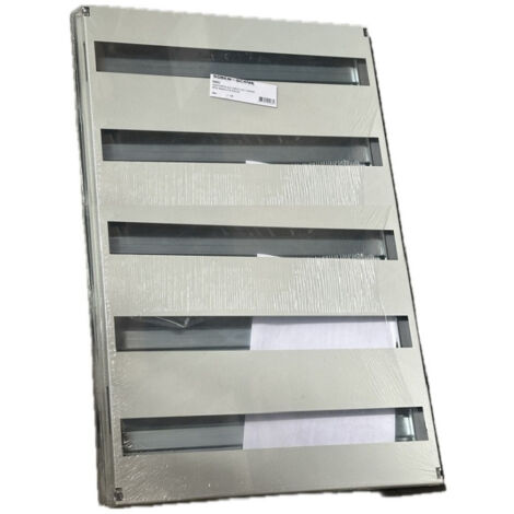 Chassis modulaire rail DIN + platron 5 rangées de 22,6 modules (113M ...