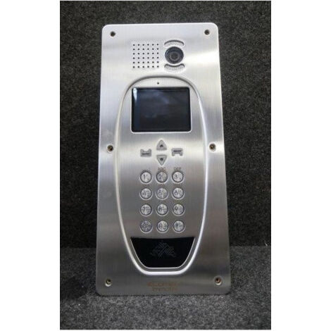 Comelit – Kit platine de rue encastrée – Module 4681BM – Boucle magnétique – Protection pour interphone et visiophone