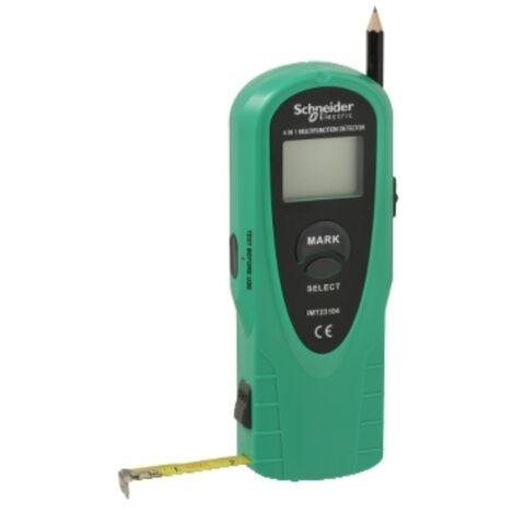 Detecteur numerique polyvalent digital CAT3 4 en 1 (detection métal / bois tension) vert/gris 9V Thorsman (1/2)